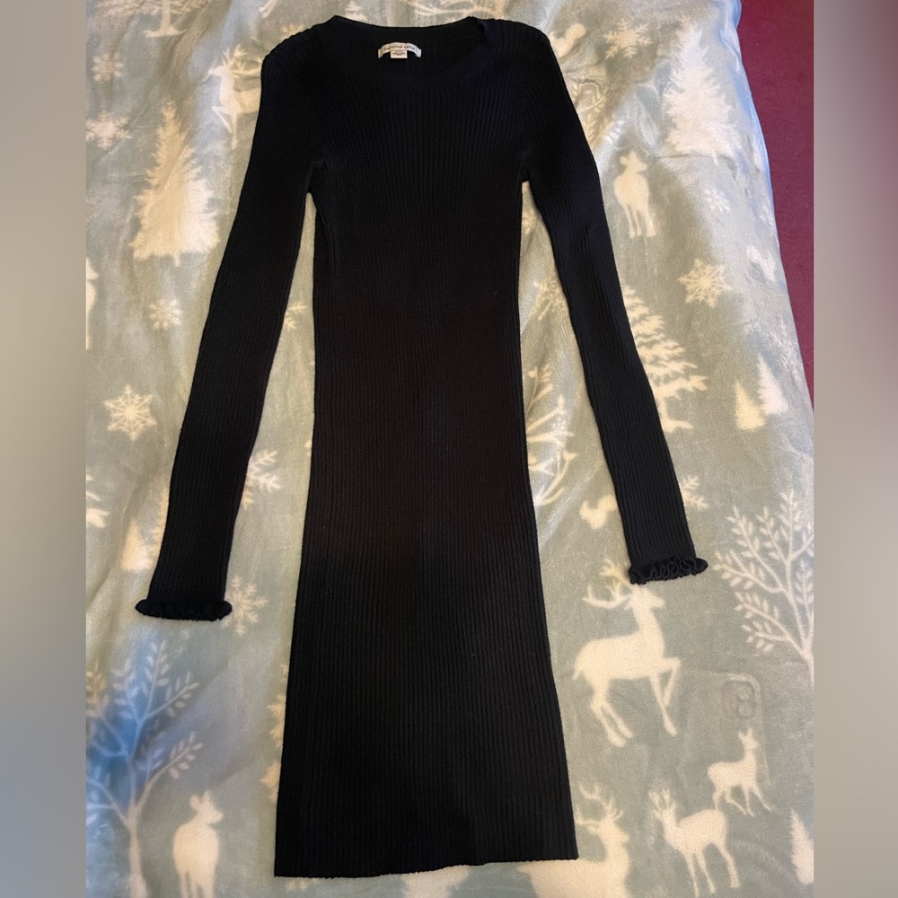 American Eagle long sleeve ribbed dress